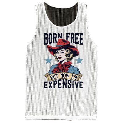 Born Free But Now Im Expensive Mesh Reversible Basketball Jersey Tank