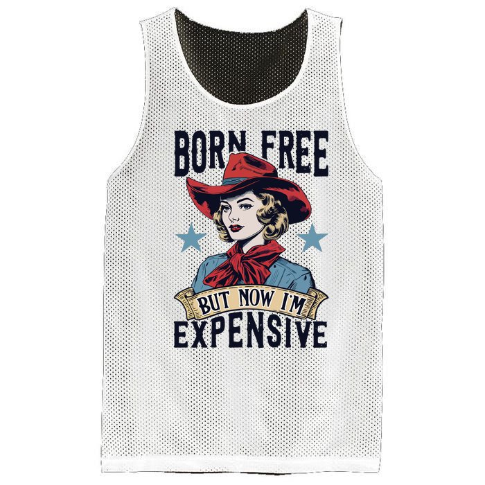 Born Free But Now Im Expensive Mesh Reversible Basketball Jersey Tank