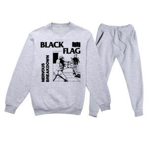 Black Flag Premium Crewneck Sweatsuit Set