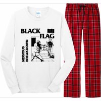 Black Flag Long Sleeve Pajama Set