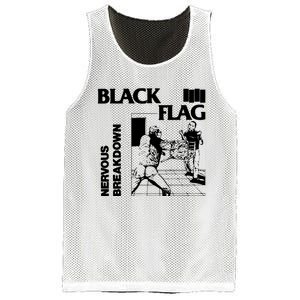 Black Flag Mesh Reversible Basketball Jersey Tank