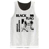 Black Flag Mesh Reversible Basketball Jersey Tank