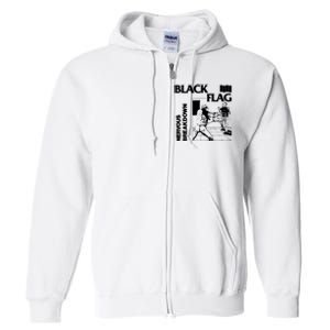 Black Flag Full Zip Hoodie