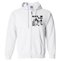 Black Flag Full Zip Hoodie