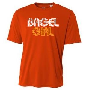 Bagel Funny Bagel Lover Costume Gift Funny Gift Cooling Performance Crew T-Shirt