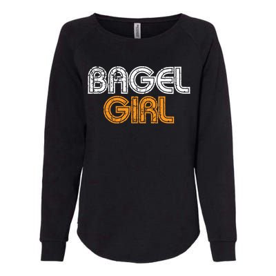 Bagel Funny Bagel Lover Costume Gift Funny Gift Womens California Wash Sweatshirt