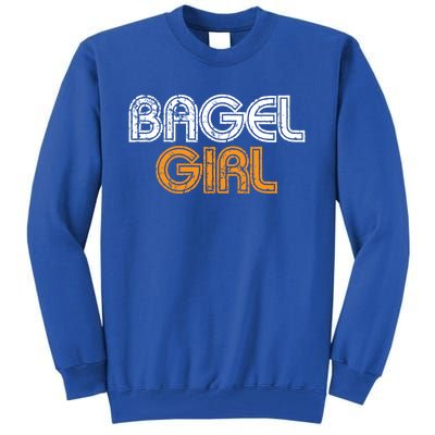 Bagel Funny Bagel Lover Costume Gift Funny Gift Tall Sweatshirt