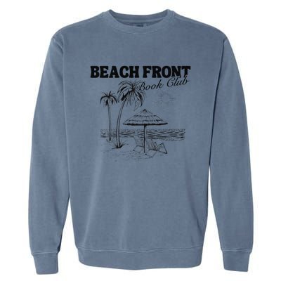 Beach Front Book Club Beach Book Club Premium Garment-Dyed Sweatshirt