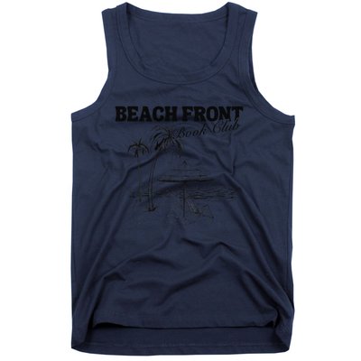 Beach Front Book Club Beach Book Club Premium Tank Top