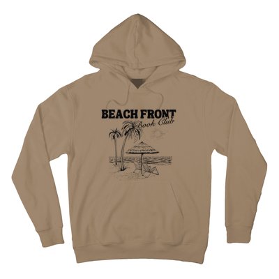 Beach Front Book Club Beach Book Club Premium Hoodie