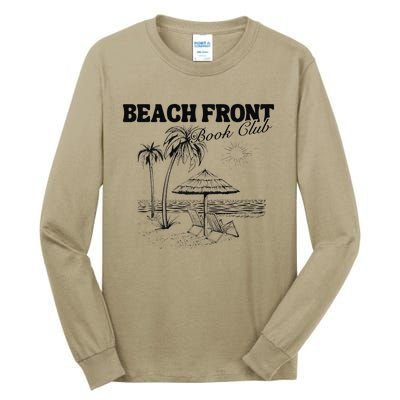 Beach Front Book Club Beach Book Club Premium Tall Long Sleeve T-Shirt