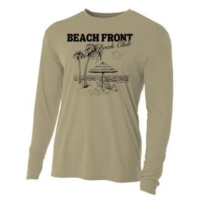 Beach Front Book Club Beach Book Club Premium Cooling Performance Long Sleeve Crew