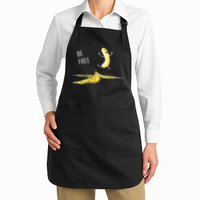 Be Free Banana Funny Banana Man Running Banana Stripping Apron