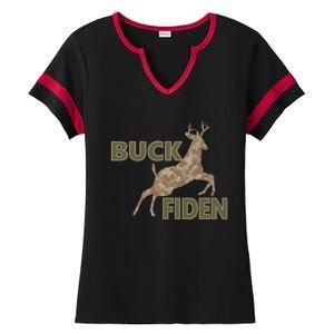 Buck Fiden Ladies Halftime Notch Neck Tee