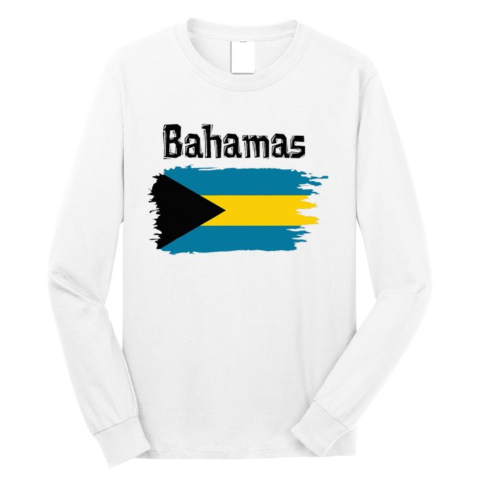 Bahamas Flag Long Sleeve Shirt