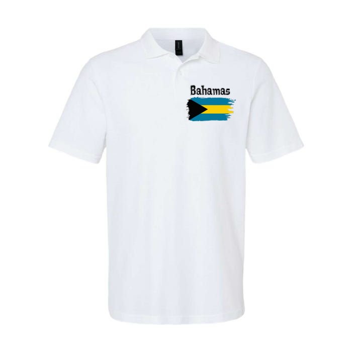 Bahamas Flag Softstyle Adult Sport Polo