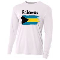 Bahamas Flag Cooling Performance Long Sleeve Crew