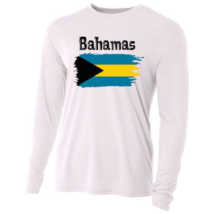 Bahamas Flag Cooling Performance Long Sleeve Crew