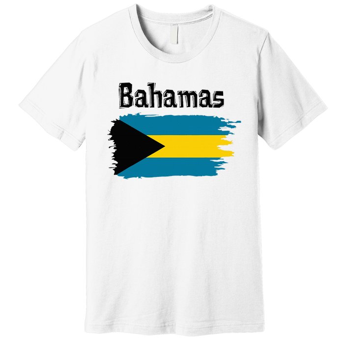 Bahamas Flag Premium T-Shirt