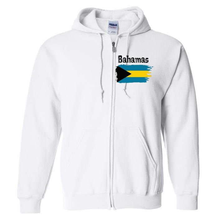 Bahamas Flag Full Zip Hoodie