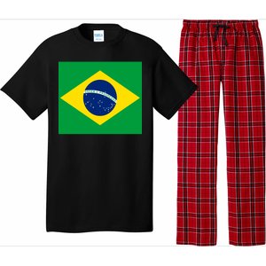 Brazilian Flag Brazil Country Pajama Set