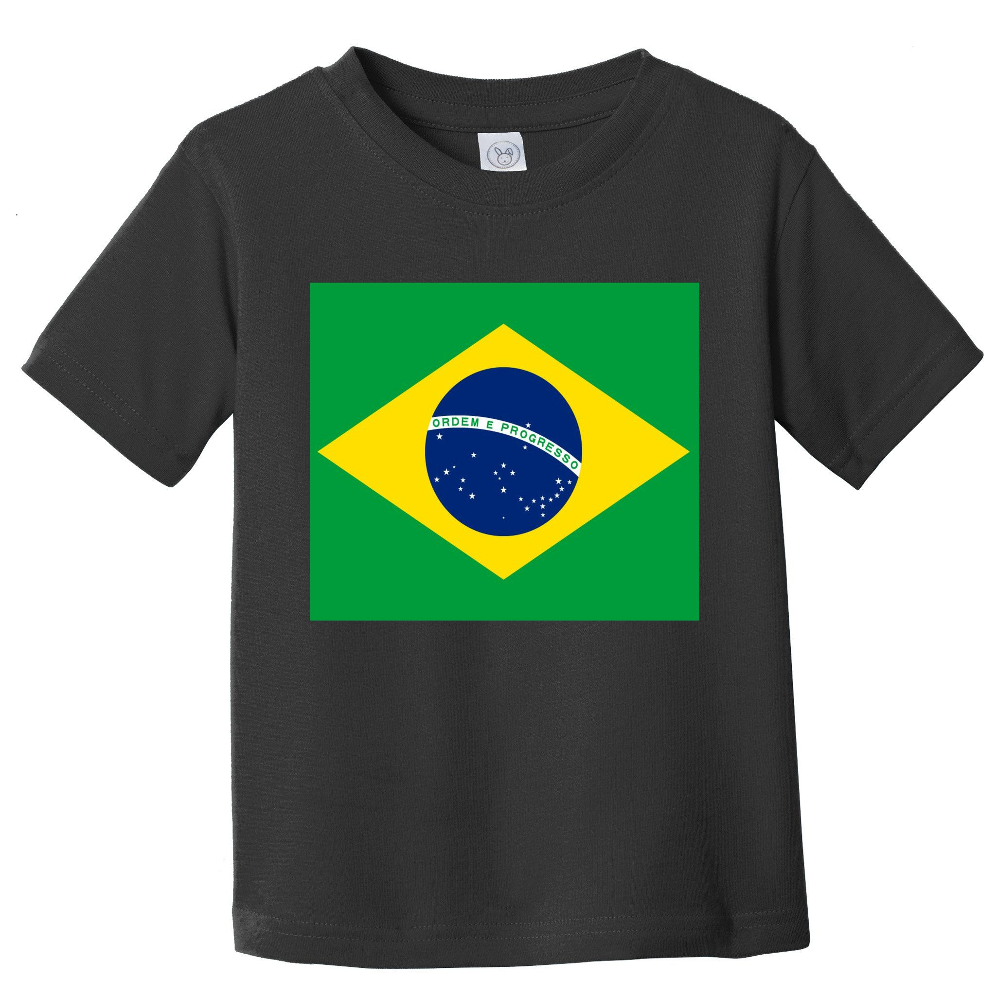 Brazilian Flag Brazil Country Toddler T-Shirt