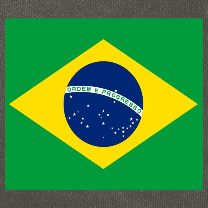 Brazilian Flag Brazil Country Cotton Canvas Backpack