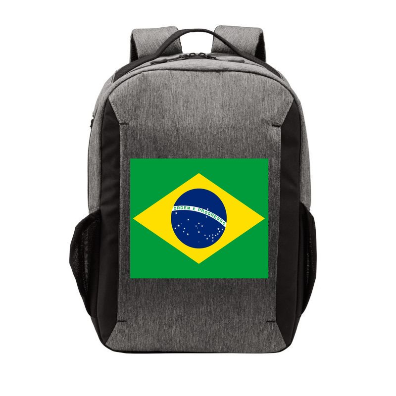 Brazilian Flag Brazil Country Vector Backpack