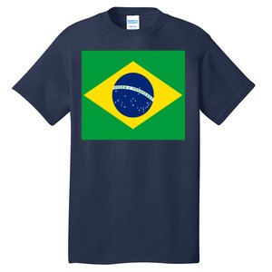 Brazilian Flag Brazil Country Tall T-Shirt