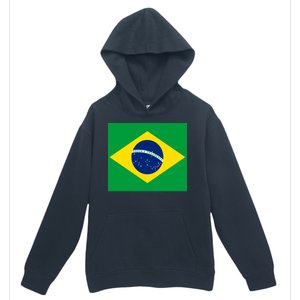 Brazilian Flag Brazil Country Urban Pullover Hoodie