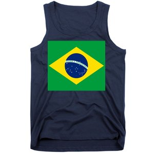 Brazilian Flag Brazil Country Tank Top