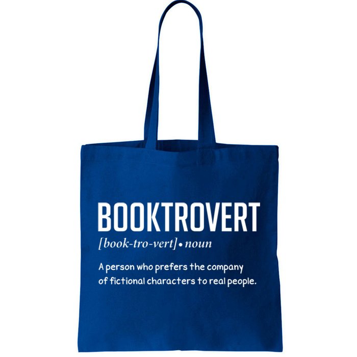 Booktrovert For Book Lover Gift Tote Bag