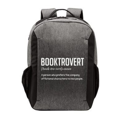 Booktrovert For Book Lover Gift Vector Backpack