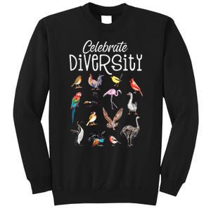 Bird funny Bird Lover Gift Bird Tall Sweatshirt