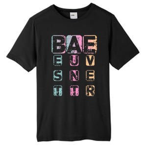 Bae Funny Best Auntie Ever Gift Tall Fusion ChromaSoft Performance T-Shirt