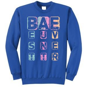 Bae Funny Best Auntie Ever Gift Sweatshirt