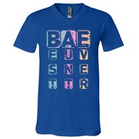 Bae Funny Best Auntie Ever Gift V-Neck T-Shirt