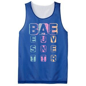 Bae Funny Best Auntie Ever Gift Mesh Reversible Basketball Jersey Tank