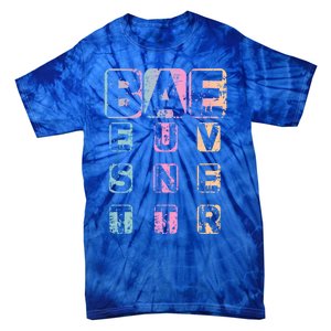 Bae Funny Best Auntie Ever Gift Tie-Dye T-Shirt