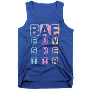 Bae Funny Best Auntie Ever Gift Tank Top