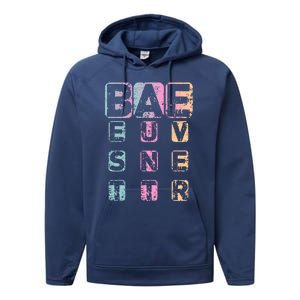 Bae Funny Best Auntie Ever Gift Performance Fleece Hoodie