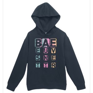 Bae Funny Best Auntie Ever Gift Urban Pullover Hoodie