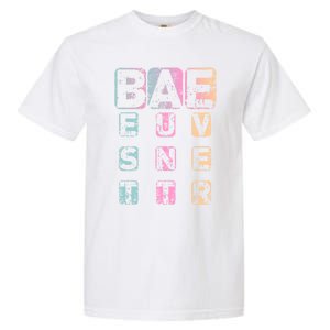 Bae Funny Best Auntie Ever Gift Garment-Dyed Heavyweight T-Shirt