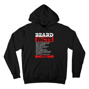 Beard Facts Beard Lover Hoodie