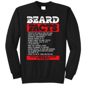 Beard Facts Beard Lover Sweatshirt