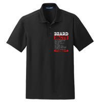 Beard Facts Beard Lover Dry Zone Grid Polo