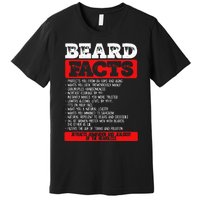 Beard Facts Beard Lover Premium T-Shirt