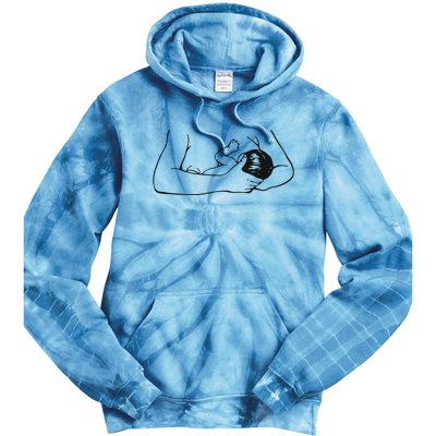 Breast Feeding Tie Dye Hoodie