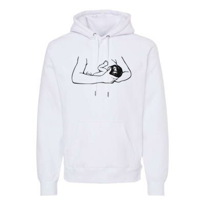 Breast Feeding Premium Hoodie