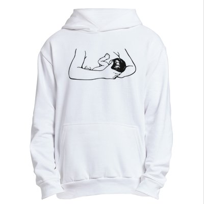 Breast Feeding Urban Pullover Hoodie